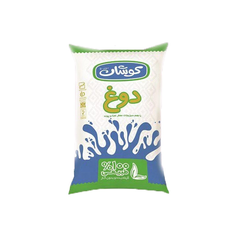 دوغ پاکتی 900 گرمی
